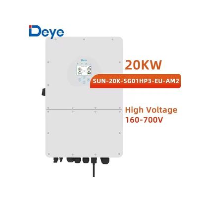 3相ハイブリッドインバータ Deye SUN-30K-SG01HP3-EU-BM3 30KW 太陽光発電システム