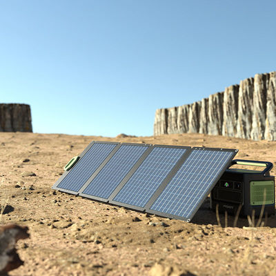 キャンピング 旅行 必要な 30W 折りたたむ太陽光パネル充電器
