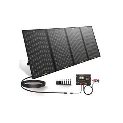 RVキャンプトレーラーと緊急用電源の需要のための60ワットの折りたたむ太陽光パネルキット
