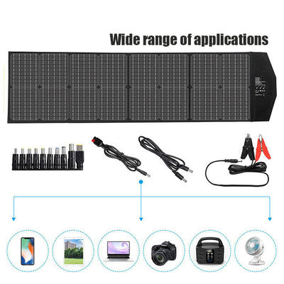 ポータブルソーラー発電機 キャンプソリューション 50W 100W ソーラーパネル 迅速で簡単な充電