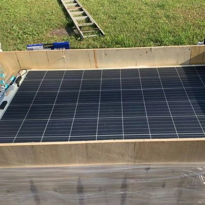 パネルの効率 20.4% ETFE 柔軟な太陽光パネル 520W サンマン再生可能エネルギー