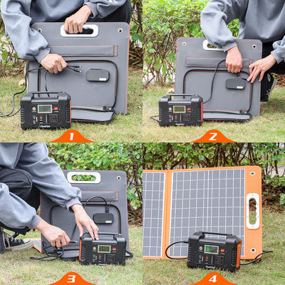 FF フラッシュフィッシュ 折りたたむ太陽光パネル 200W 60W 折りたたむ太陽光パネル 天候対策