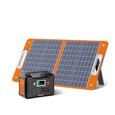 キャンピングや発電所用 汎用 60W 防水ポータブルソーラーパネル