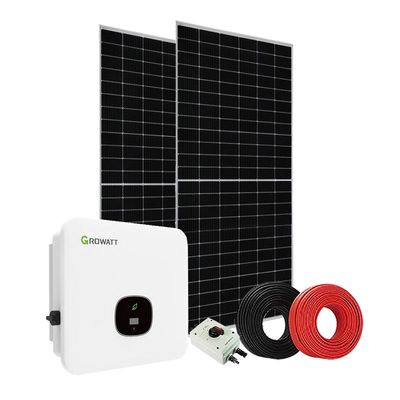 TUV 証明書 30KW ホーム 太陽光発電システム 電池とインバーターと接続されたグリッド