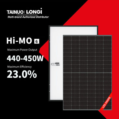 440W ロンジ・ハイモ 6 LR5-54HTB 太陽光発電モジュール パネル N-TYPE テクノロジーの太陽光モジュール