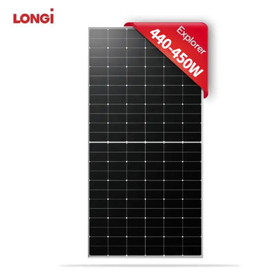 ロンギ 440w 445w 450w 太陽光パネル 1年以上 衰退 0.40% と 23% パネル効率
