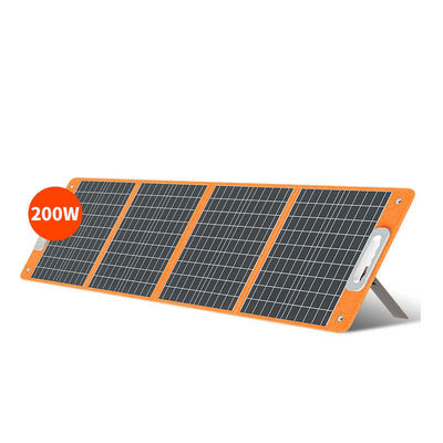 折りたたむ太陽光パネルバックアップ発電機 300W ブラックパネル効率 21.5%-23.5%