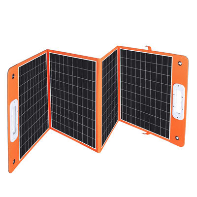防水 100W 18V 超薄型単結晶シリコン太陽光パネル 緊急用