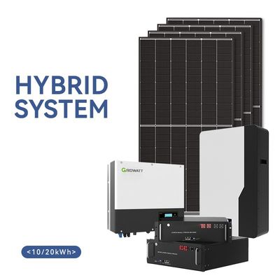 技術サポート 10KWハイブリッド太陽光発電システムの太陽光発電装置のマニュアル