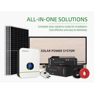 技術サポート 10KWハイブリッド太陽光発電システムの太陽光発電装置のマニュアル