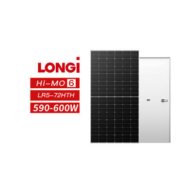 ロンギ・ソーラー・ハイ-MO 6 590W 595W 600W 家庭用太陽光発電用のブラックフレーム太陽光パネル