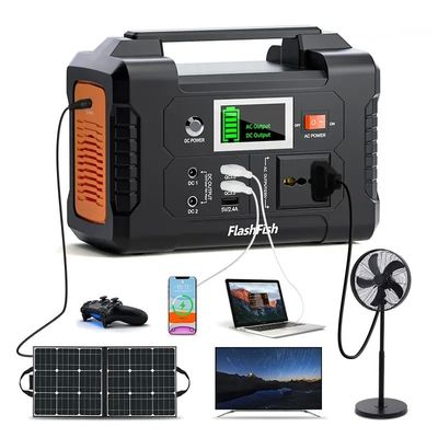 太陽光携帯 リチウムイオン電源 バッテリー バンク ステーション発電機 出力 110-240v