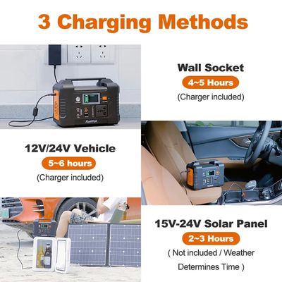 500W 太陽電池 リチウム電池 携帯電源  MPPTコントローラ