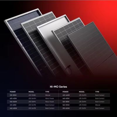 供給 400W 405W 410W 415W 420W 425W N型 モノ PERC 太陽光パネル 22% 効率