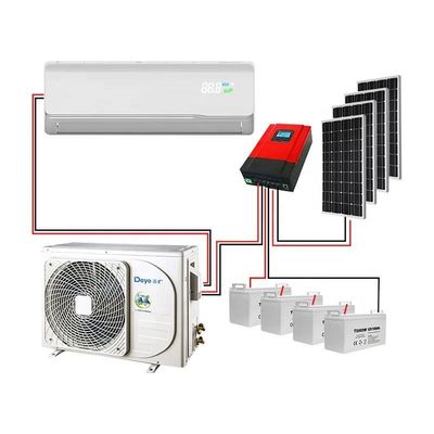 EER 2-4 家庭用 9000 BTU ハイブリッドミニスプリット用 太陽光発電のデイエアコン