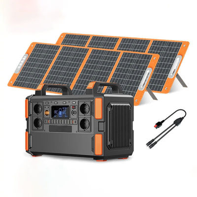 FlashFish 1000w Lifepo4 リチウム鉄リン酸電池発電所 太陽光パネル付き