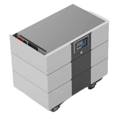 オフグリッドエネルギー貯蔵ソリューション 51.2V 100Ah 積み重ねられるリチウム鉄リン酸電池