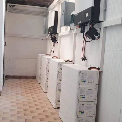 太陽電池電池10kWh LiFePO4電池タイプと自己冷却方法