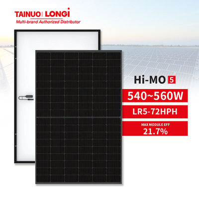 LR5-72HPH 535M 535w 540w 550w 半セル単細胞太陽光発電モジュール 容量容量0-3%