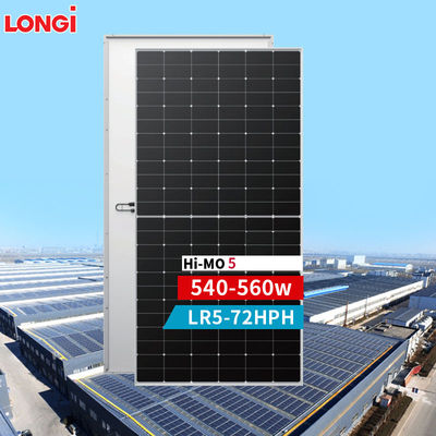 LR5-72HPH 535M 535w 540w 550w 半セル単細胞太陽光発電モジュール 容量容量0-3%