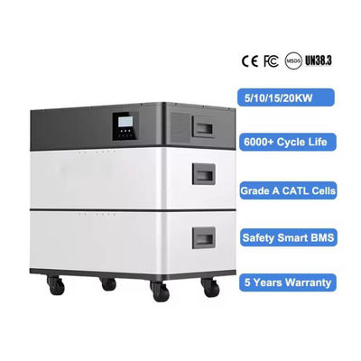 積み重ねられる48V 50Ah 100Ah 200Ah 400Ah 800Ah 太陽光発電の蓄電池