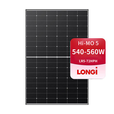 LR5-72HPH 540-560M HALF-CELL Hi-MO 5m 単結晶ソーラーパネル 太陽エネルギーシステム用