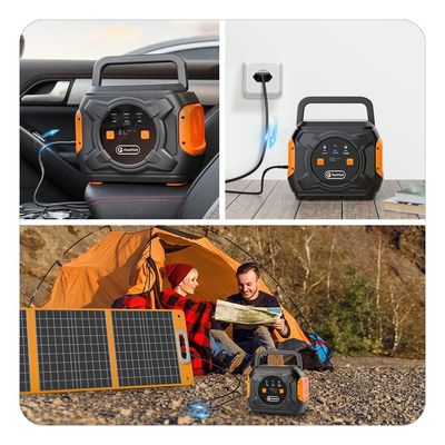 320W 携帯太陽光発電バンク 緊急太陽光発電所 DC 9-12V/10A