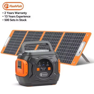 携帯電源発電所 300W 携帯太陽光発電機 8000ライフ DC 9-12V/10A