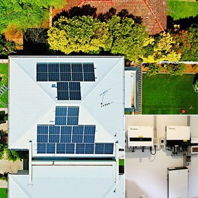 グロワットリチウム電池 51.2V 柔軟な容量 6.5kWh から 13kWh LFP アノード材料