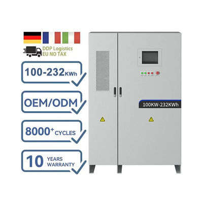 OEM エネルギー貯蔵 200kwh 400kwh 100KW 200KW オフグリッド ESS ハイブリッド リチウム電池 太陽光発電システム
