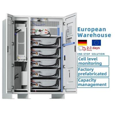 240KVA 3.44MWh-5MWh キャビネットタイプ エネルギー貯蔵 バッテリー 太陽光発電システム 100kwh 200kwh