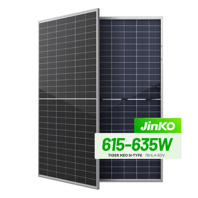 22.7% パネルの効率 家庭用半細胞単結晶ソーラーパネル 400W 550W 600W 700W