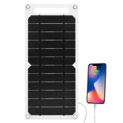 345*205mm パネルの寸法 エポキシモノ 10W 太陽光発電モジュール用のカスタムソーラーパネル