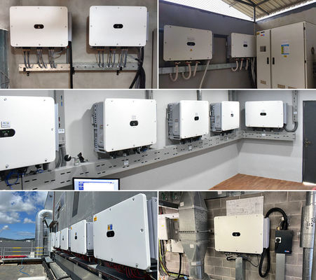 静かな太陽電池 HUAWEL Luna2000 5kW 10kW 15kW LiFePO4 HOME エネルギー貯蔵システム