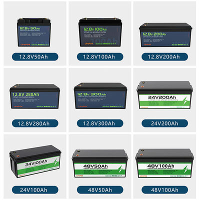 24V 48V 100AH 200AH Lifepo4 リチウムソーラーバッテリーパック 5KWH 10KWH 20KWH