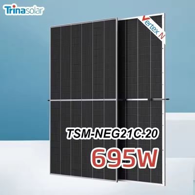 トリーナ ソーラー ヴェルテックス NEG21C.20 双面型 PV モジュール 665W 670W 675W 680W 690W 700W 太陽光発電パネル
