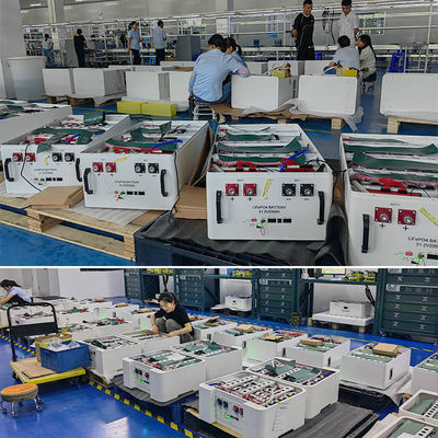 認証された太陽電池リチウム電池 200ah 48V/51.2V100ah ラック・ウォール・マウントタイプ