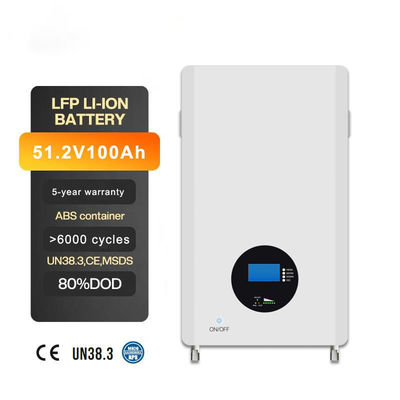 高級技術 LiFePO4 バッテリー 壁に装着 5kWh/10kWh 長寿電力