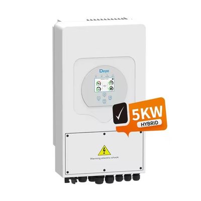 IP65 保護 家庭用太陽光発電システム用 6kw シングルフェーズハイブリッド太陽光インバーター