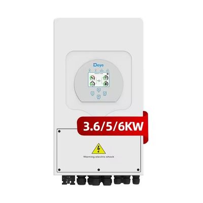 8KWハイブリッドソーラーインバーター SUN-8K-SG03LP1-EU デイによる50Hz/45Hz-55Hz出力周波数