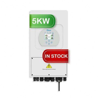 Deye SUN-5K-SG03LP1-EU ハイブリッドソーラーインバーター 3.6KW 5KW 6KW EU ストック保護 IP65
