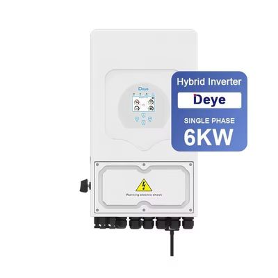 Deye 6kw インバーター SUN-6K-SG03LP1-EU 単相 EU バージョンとIP65保護