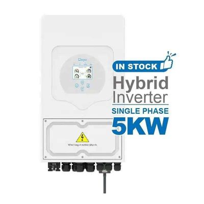 シングルフェーズ デイ・サン-5k-sg03lp1-eu 3.6KW WIFIを含むハイブリッドソーラーインバーター 5KW 6KW