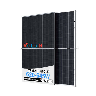 620W 625W 630W 635W 640W 645W 太陽光パネル N型単結晶型二重ガラス 頂点 N