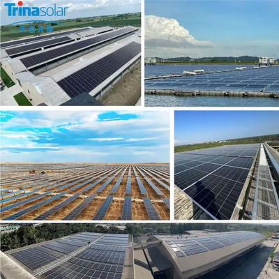 トリーナ PV モジュール 620W 635W 太陽光発電システム用 双面ガラス単結晶ソーラーパネル