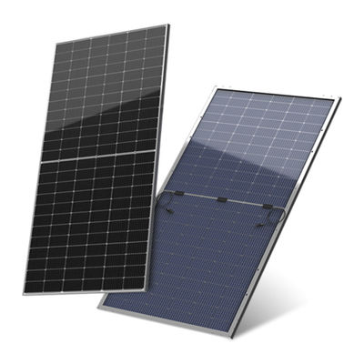 210mmx210mm セルサイズ 620W-645W 双面ガラス単結晶ソーラーパネル 25〜20C