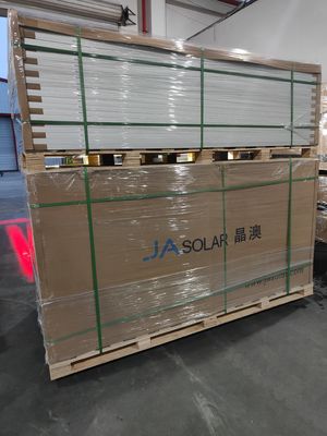 630W JA ソーラー JAM72D42 605-630/LB 144 モノセル 16BB N型TOPCON 二面双面ガラスソーラーパネル