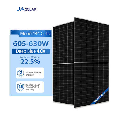 182mmx182mm セルTOPCON JA モノソーラーパネル 605W 610W 615W 620W 625W 630W