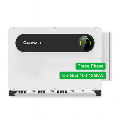 ホーム 太陽光発電 グロワット MAX 125KTL3-X LV 積み重ね可能なインバーター