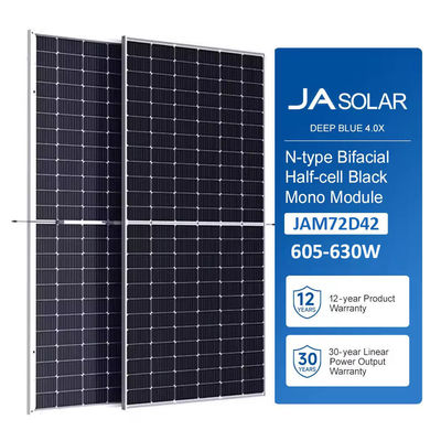 フロント・スノー・ロード耐 N型太陽光パネル 630W 610W 615W 620W 625W 635W 全黒